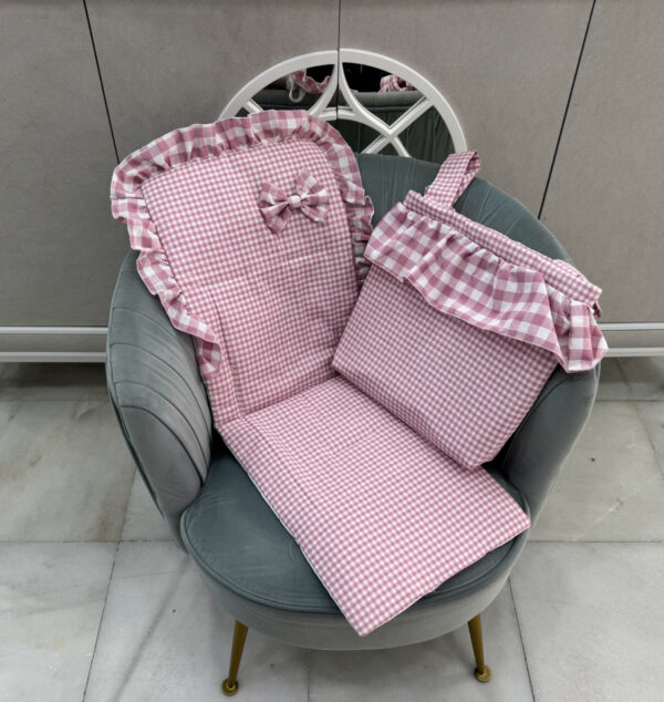 Colchoneta silla universal con talega vichi mezcla pequeño maquillaje