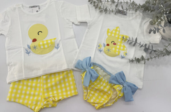 Conjunto baño patito