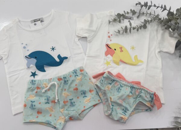 Conjunto baño delfin