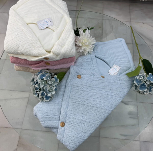 Saco lana convertible modelo botones - Imagen 4