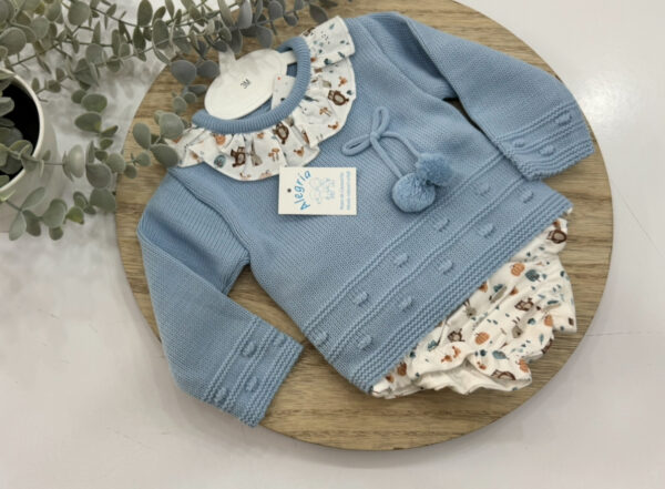 Conjunto lana braguita azafata