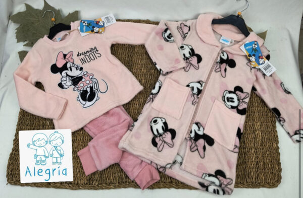 Bata o pijama coralina Minnie