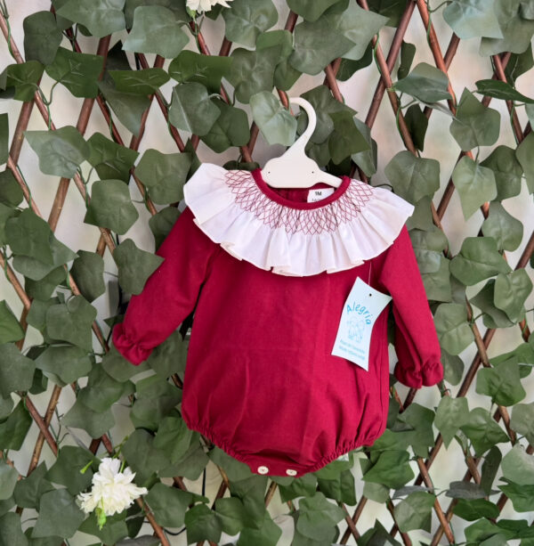 Pelele cuello modelo grana