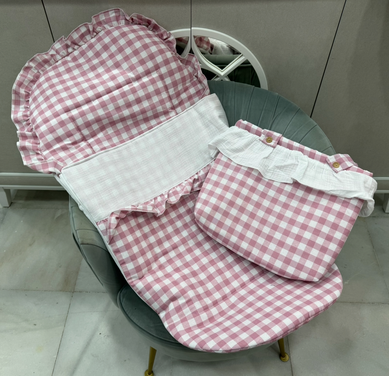 Saco silla universal con bolso vichi mediano bambula