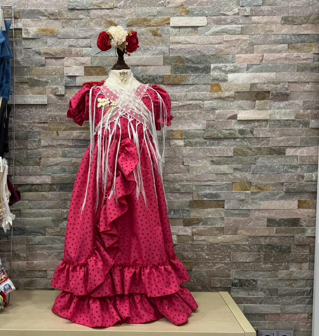 Pack flamenca canastero modelo Alegría fresón