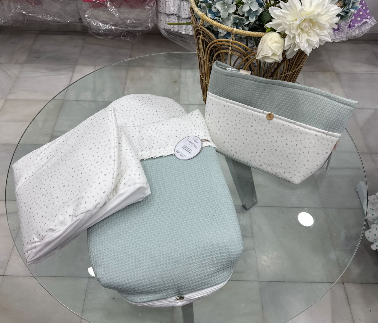 Pack saco capazo liberty verde