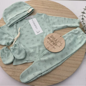 Conjuntos de algodón, mudas y peleles