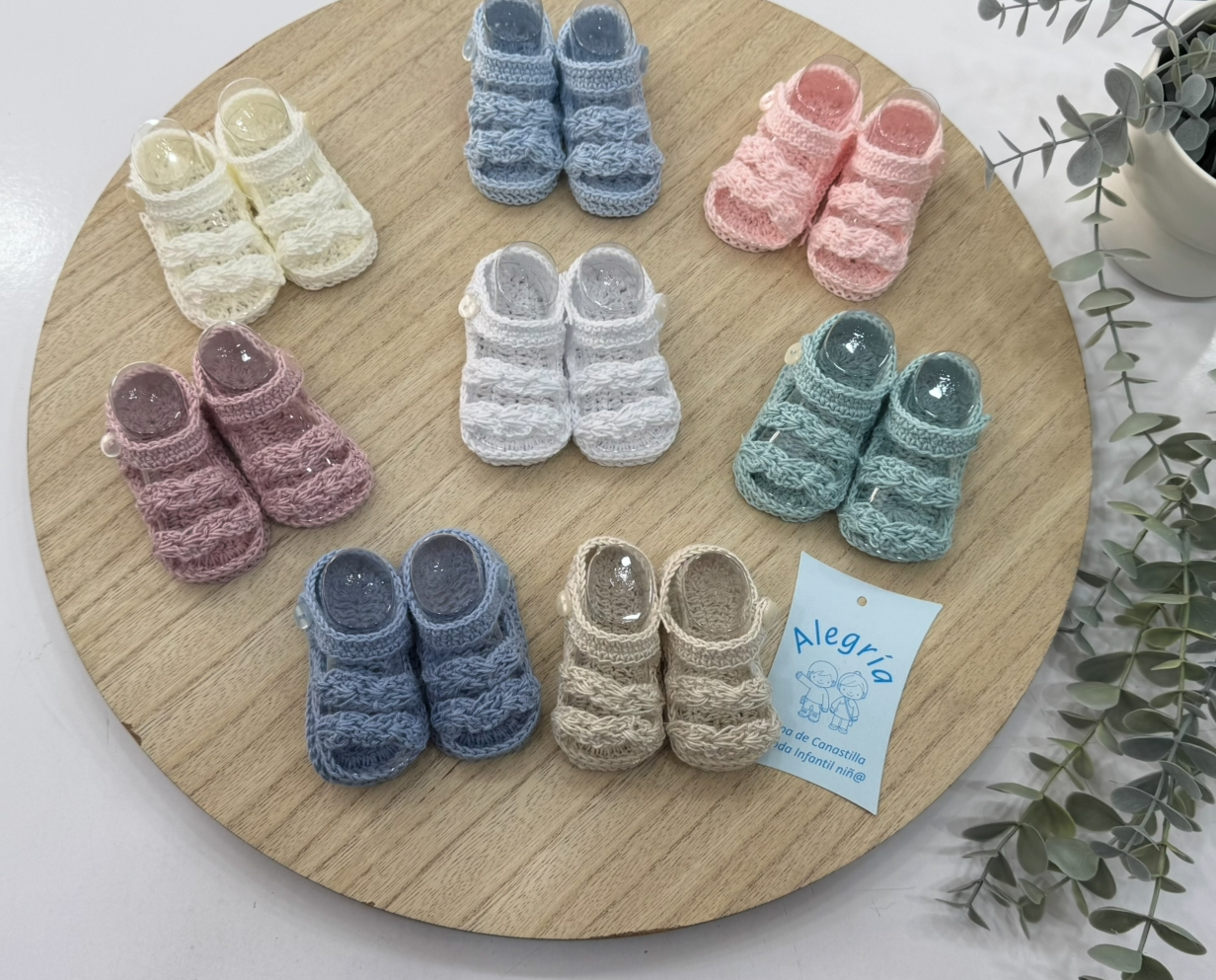 Sandalia hilo modelo trenza