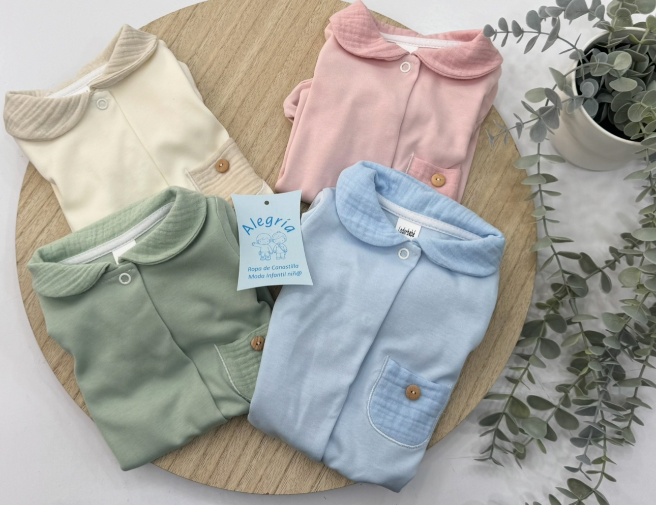 Pijama algodon bolsillos