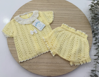 Conjunto hilo braguita modelo azucena - Imagen 2