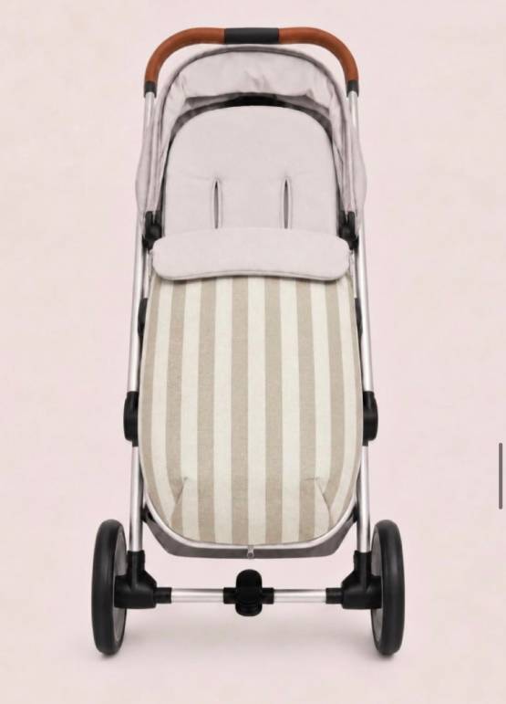 Saco silla universal polar rayas arena